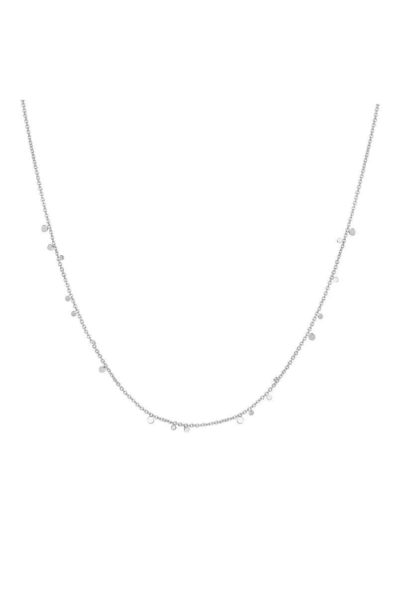 Anker schakelketting zilver 45 cm