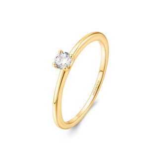 smalle ring goudverguld