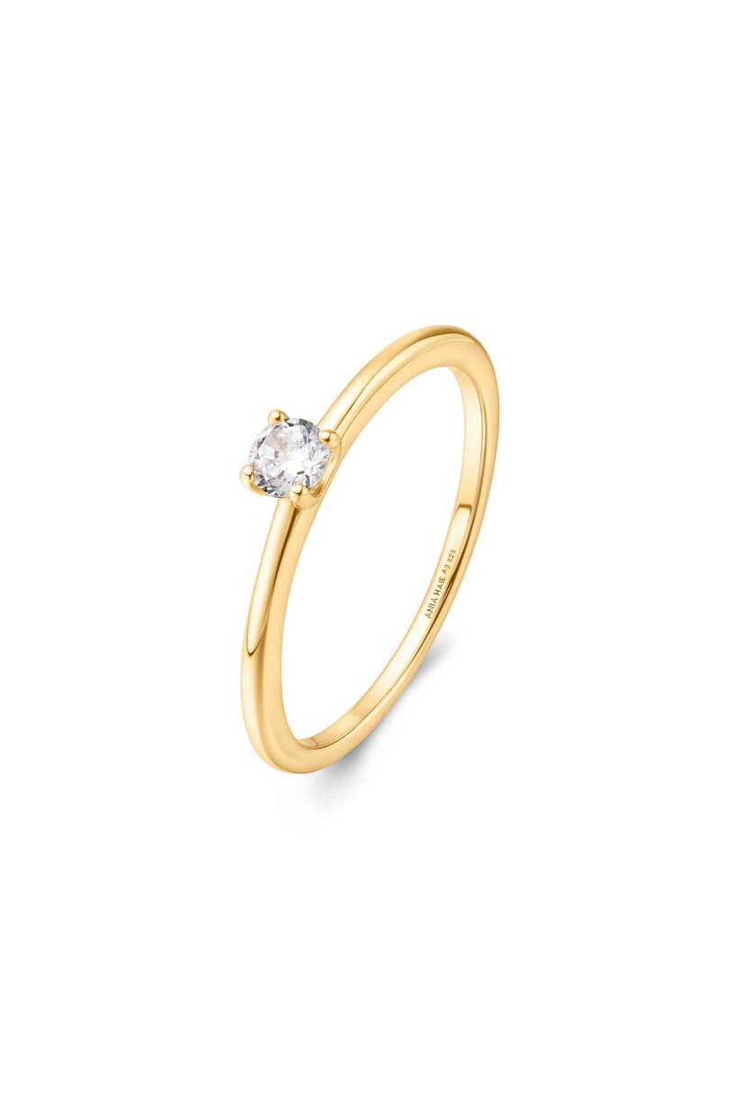 smalle ring goudverguld maat 58