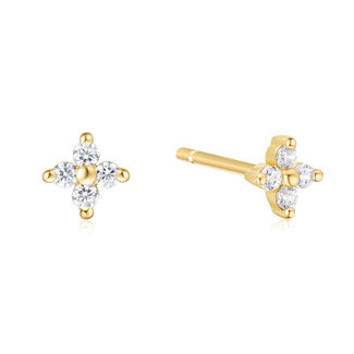 Oorknopje goudverguld 6 mm