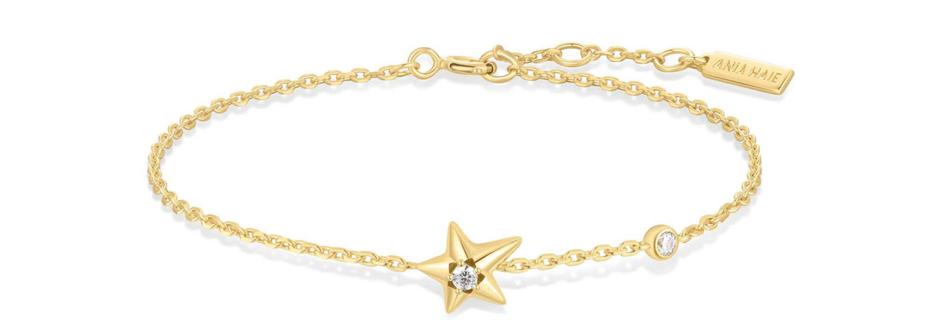 Gold Sparkling Star Bracelet