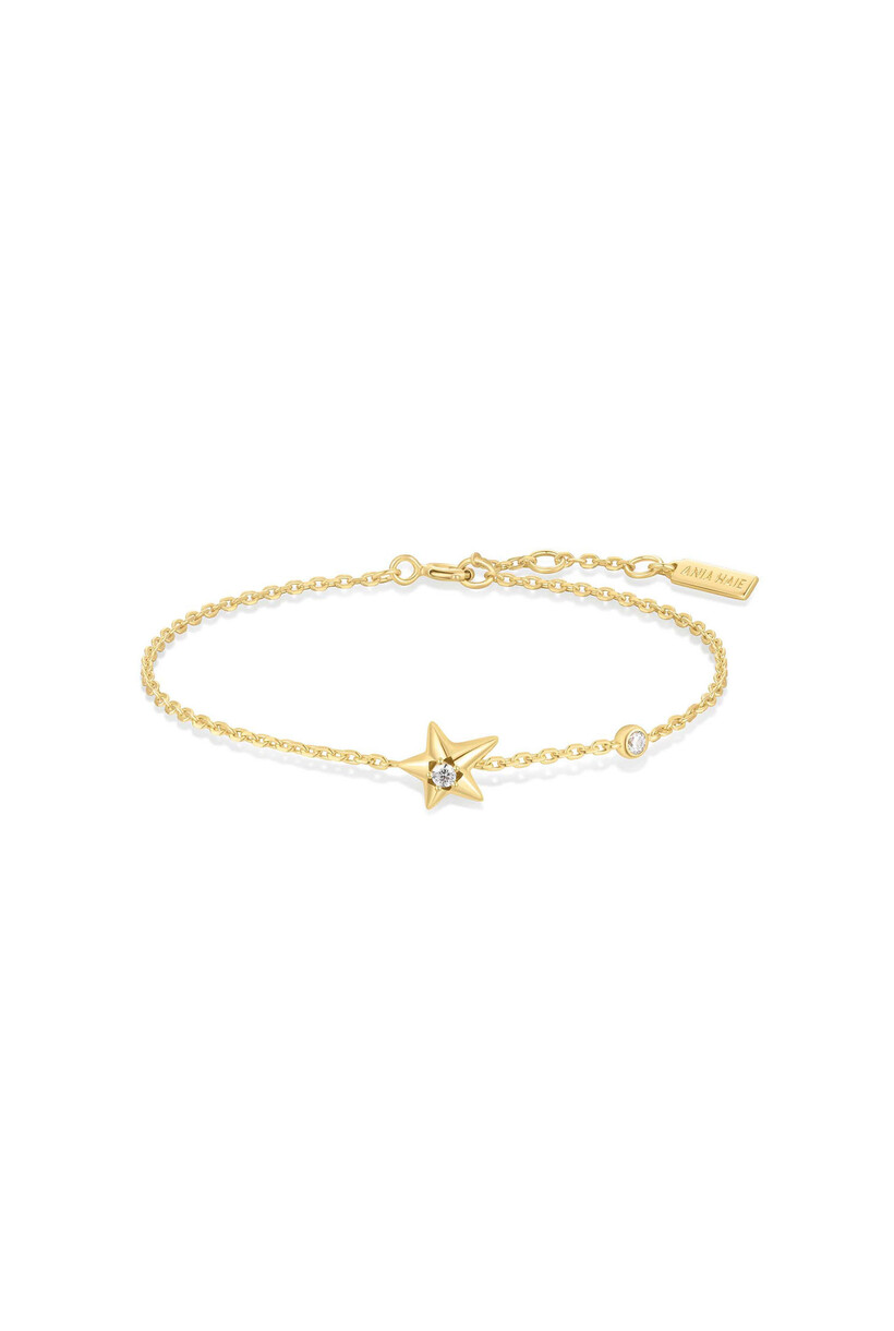 Gold Sparkling Star Bracelet