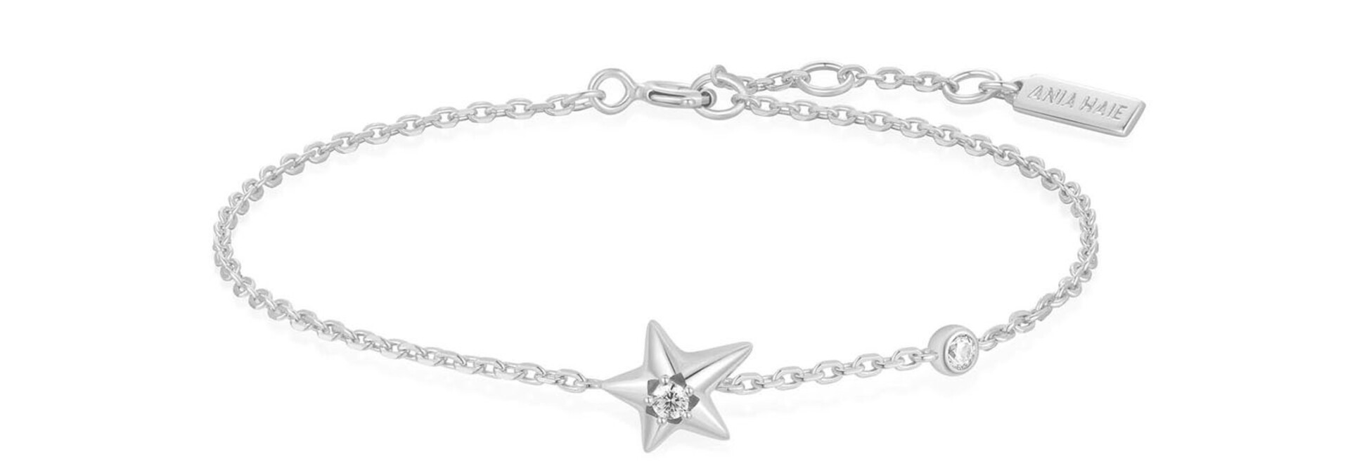 Silver Sparkling Star Bracelet