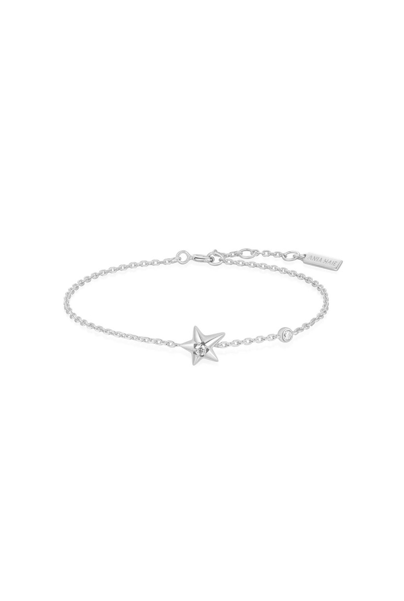 Silver Sparkling Star Bracelet