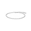 Zilveren anker schakelarmband 18,5 cm