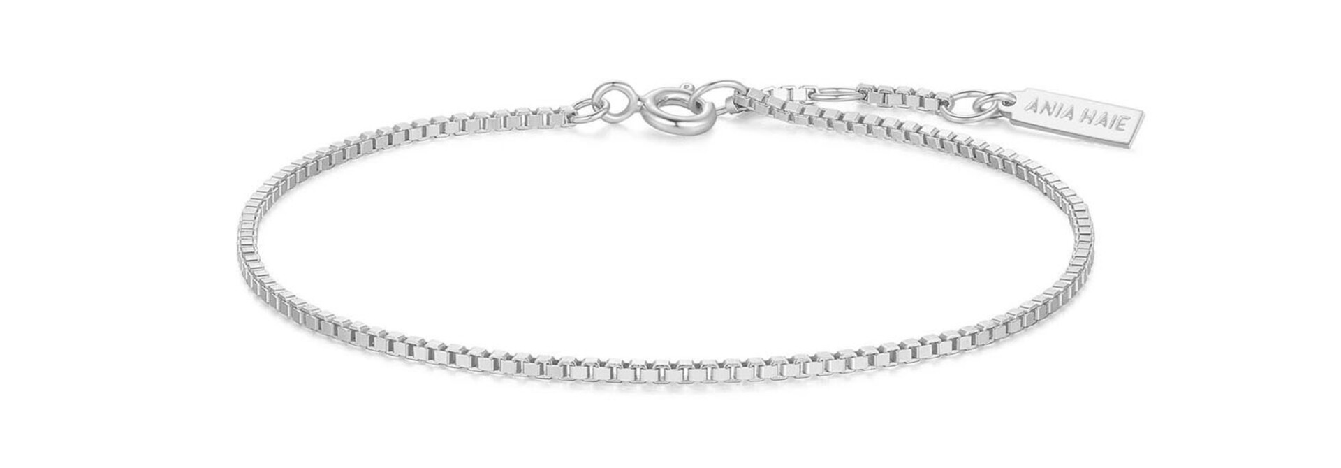 Silver Box Chain Bracelet