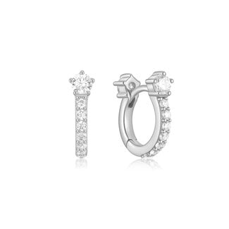 Oorring zilver 8 mm