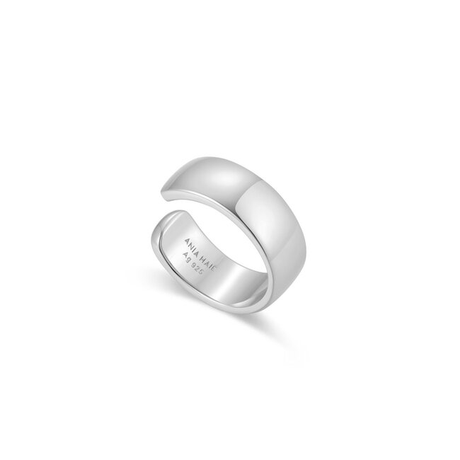 Zilveren ear cuff 9 mm