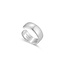 Zilveren ear cuff 9 mm