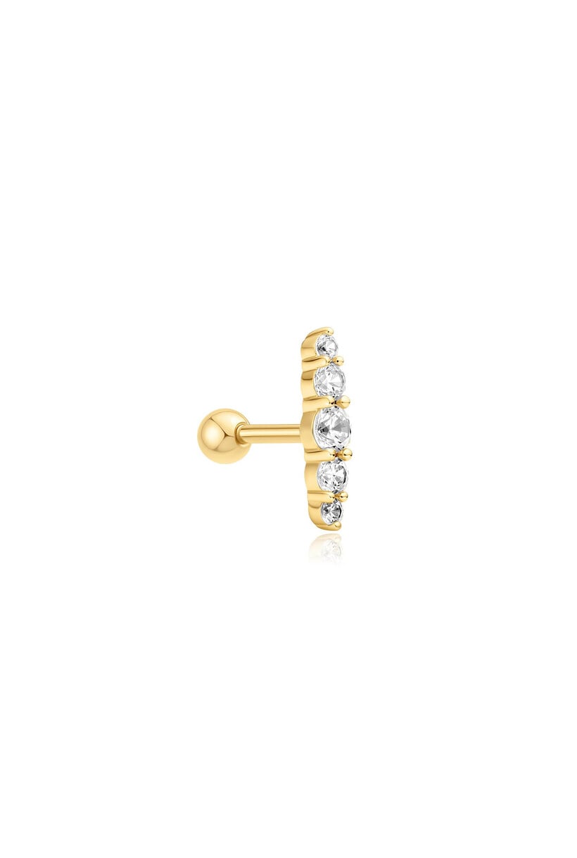 Bar Barbell Single Oorbel