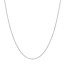 Zilveren Venetiaanse schakelketting 45 cm