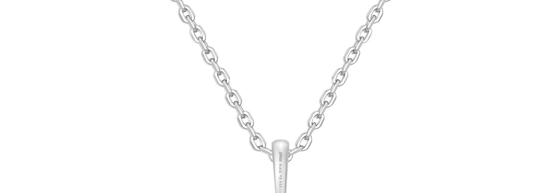 Silver MOP Pendant Necklace