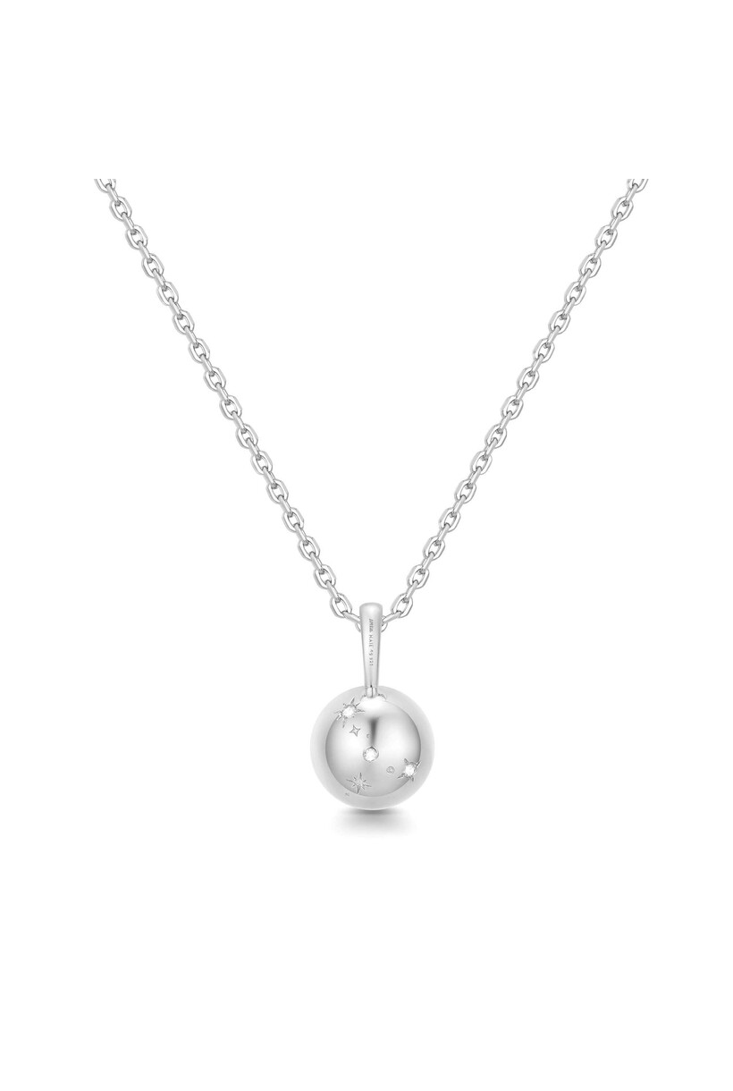 Anker schakelketting zilver 48 cm