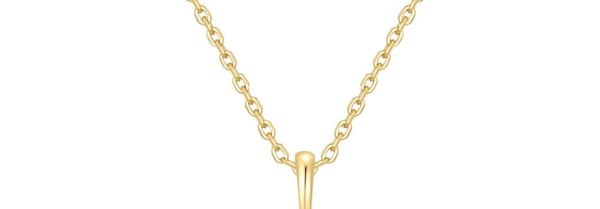 Gold Tiger Eye Pendant Necklace