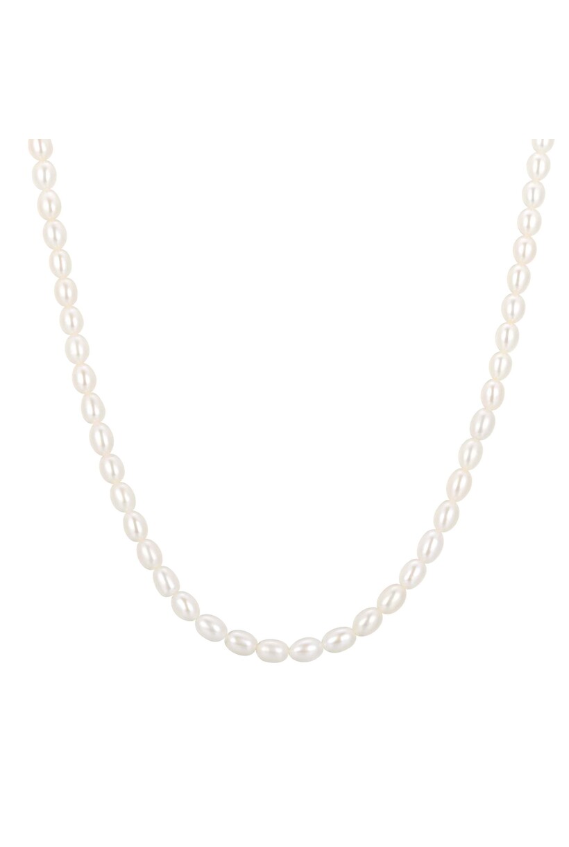 Parelketting goudverguld 45 cm