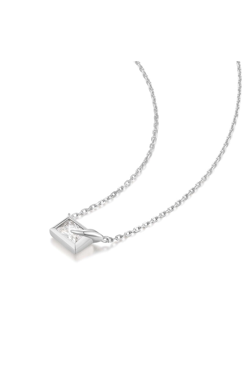 Silver Sparkling Necklace