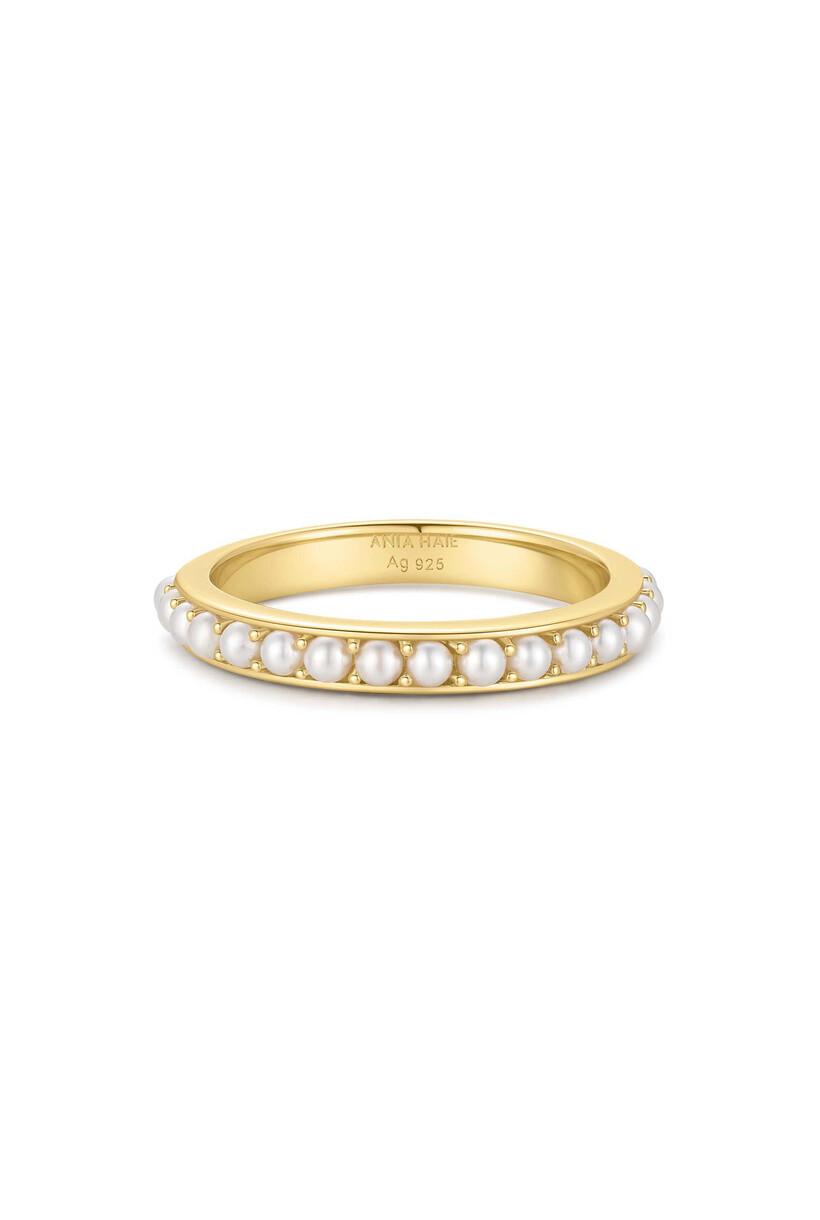 Twist ring goudverguld