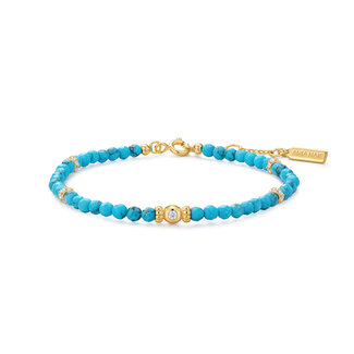 Schakelarmband goudverguld