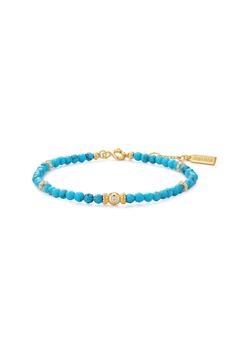 Schakelarmband goudverguld