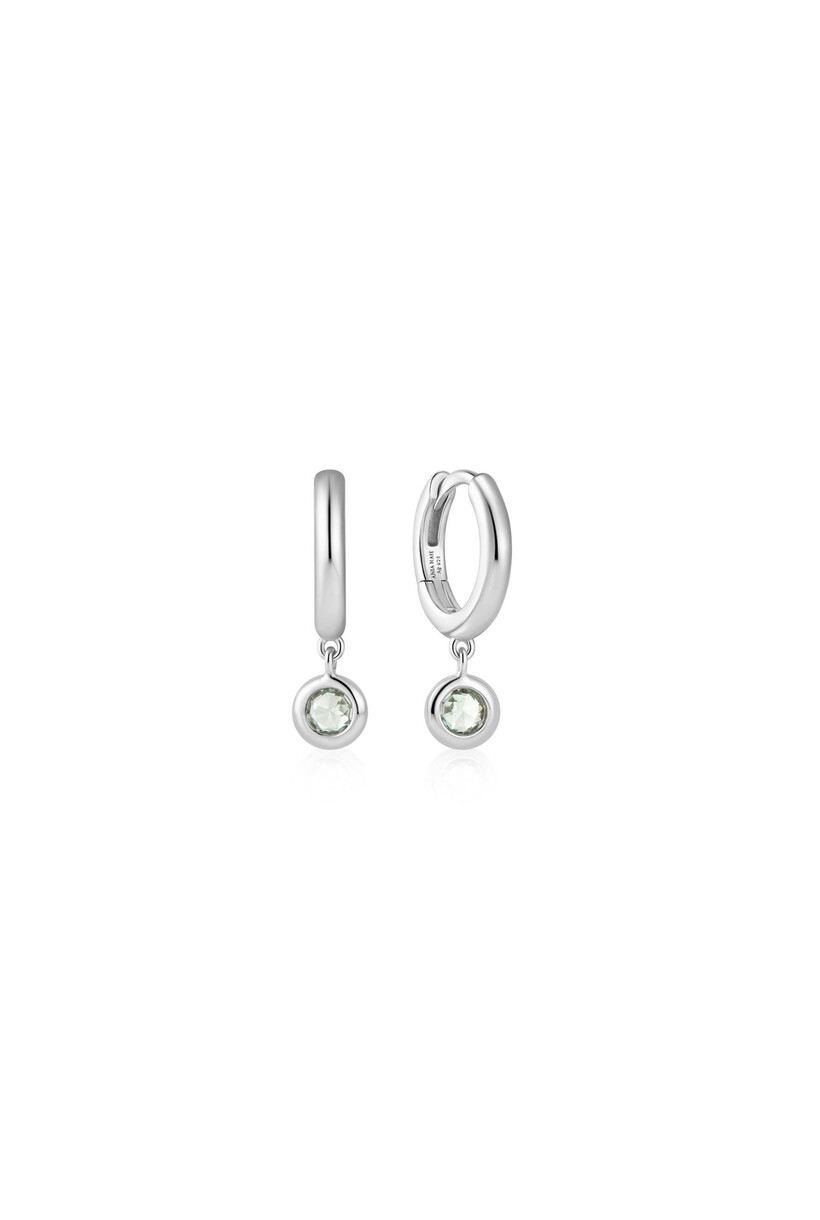 Mint Green Hoop Oorbellen