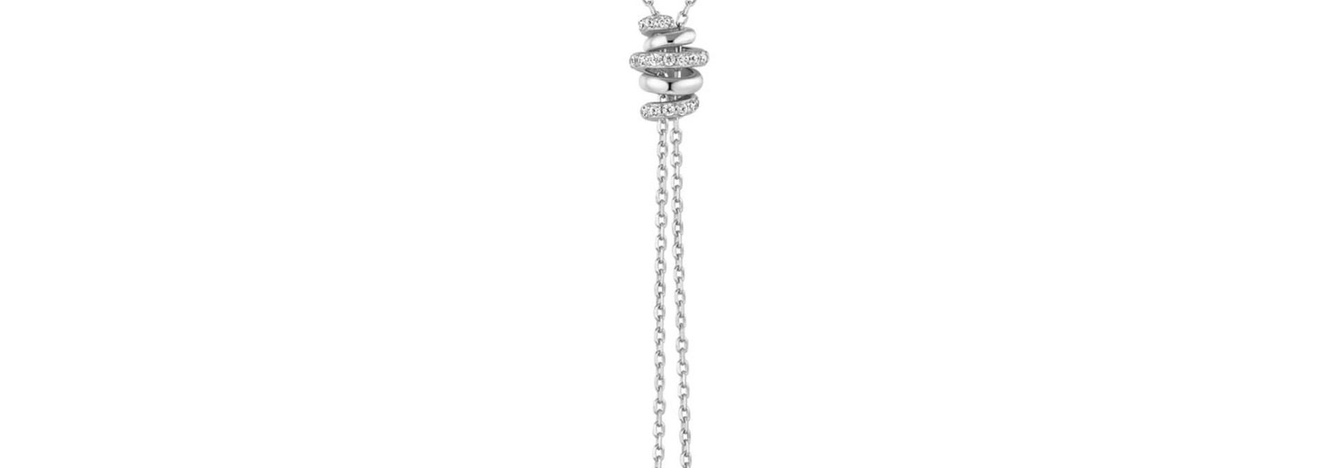 Silver Twisted Rope Necklace