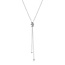 Zilveren anker schakelketting met zirkonia steentjes 53 cm