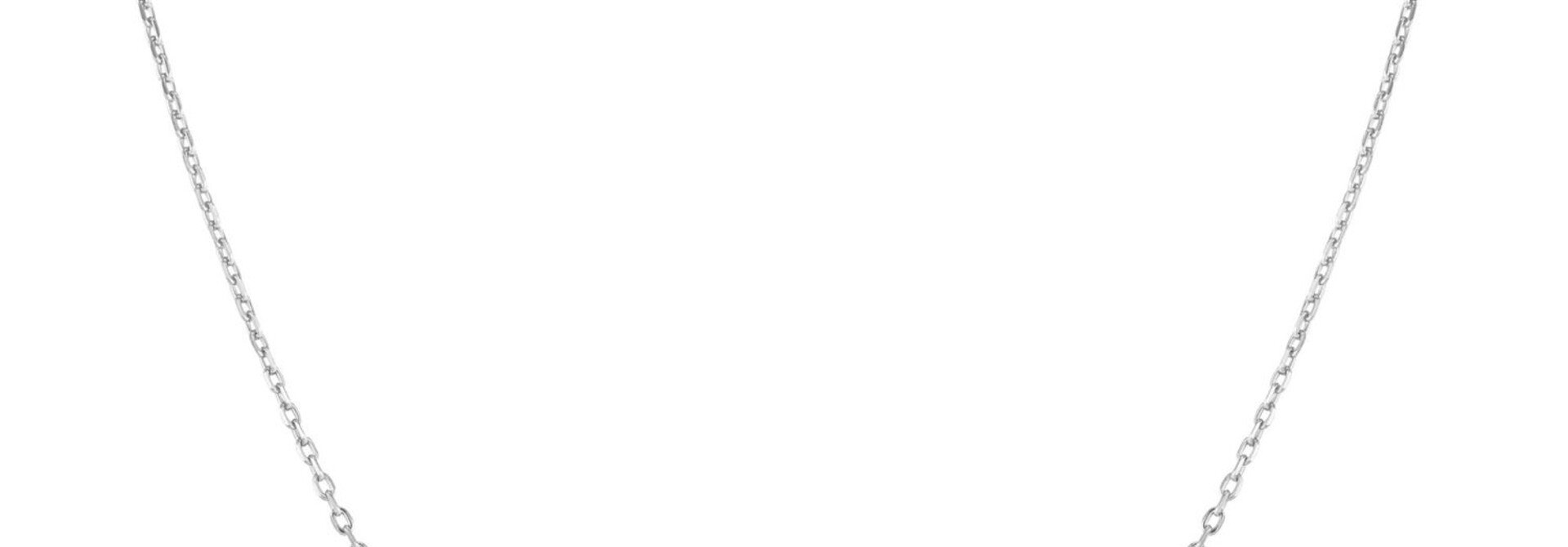 Silver Turq. Solitaire Necklace