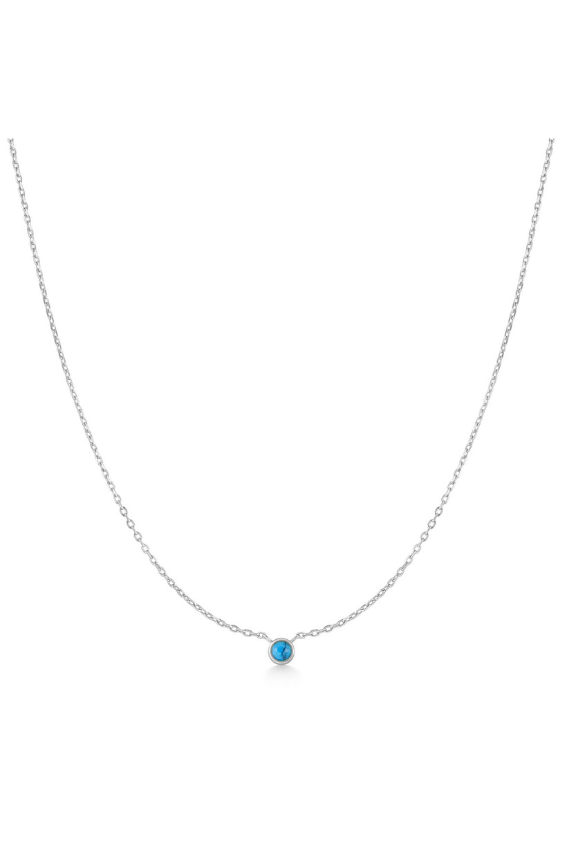 Anker schakelketting zilver 45 cm
