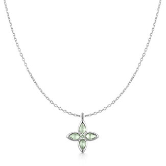 Anker schakelketting zilver 50 cm