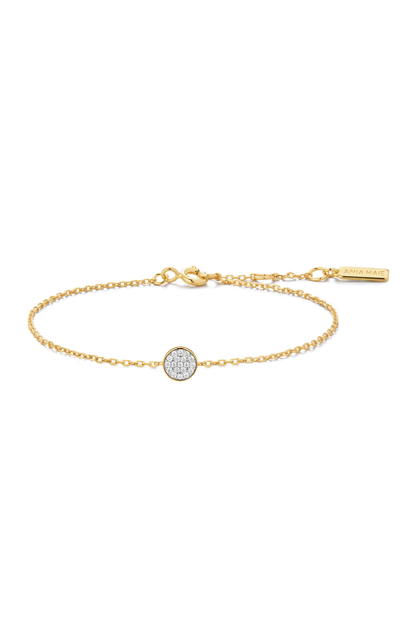 Pavé Disc Armband