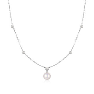 Anker schakelketting zilver 45 cm