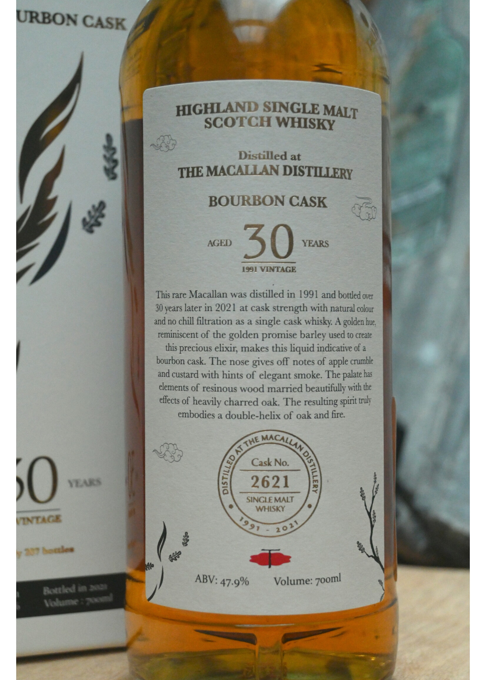 Macallan 1991 - 30 jaar oud - Private Cask