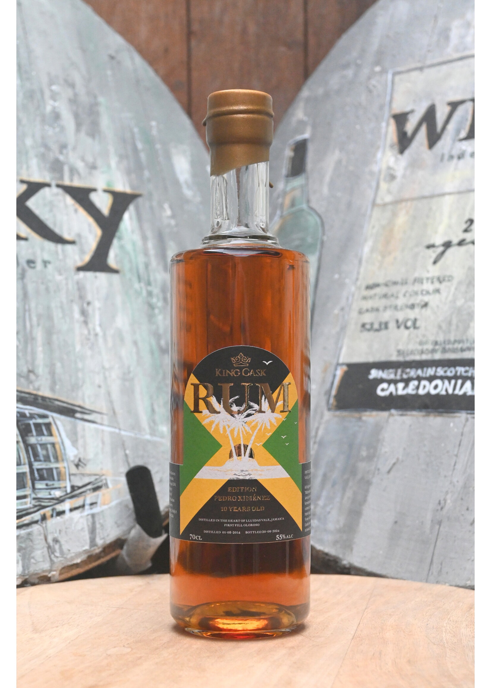 King Cask Worthy Park  10 jaar - PX