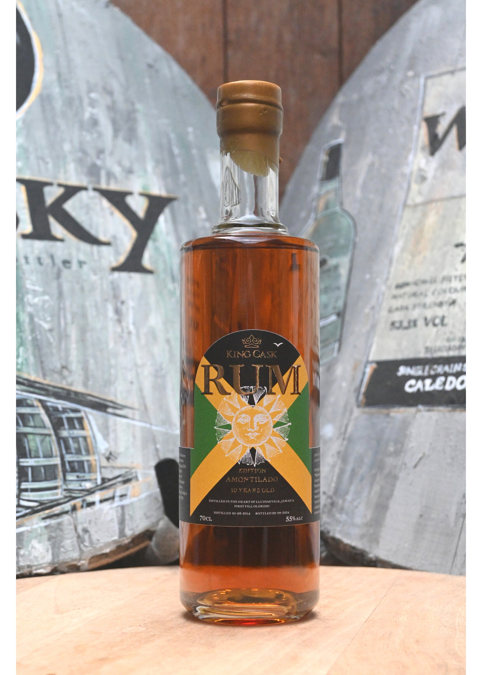 King Cask Worthy Park  10 jaar - Amontillado