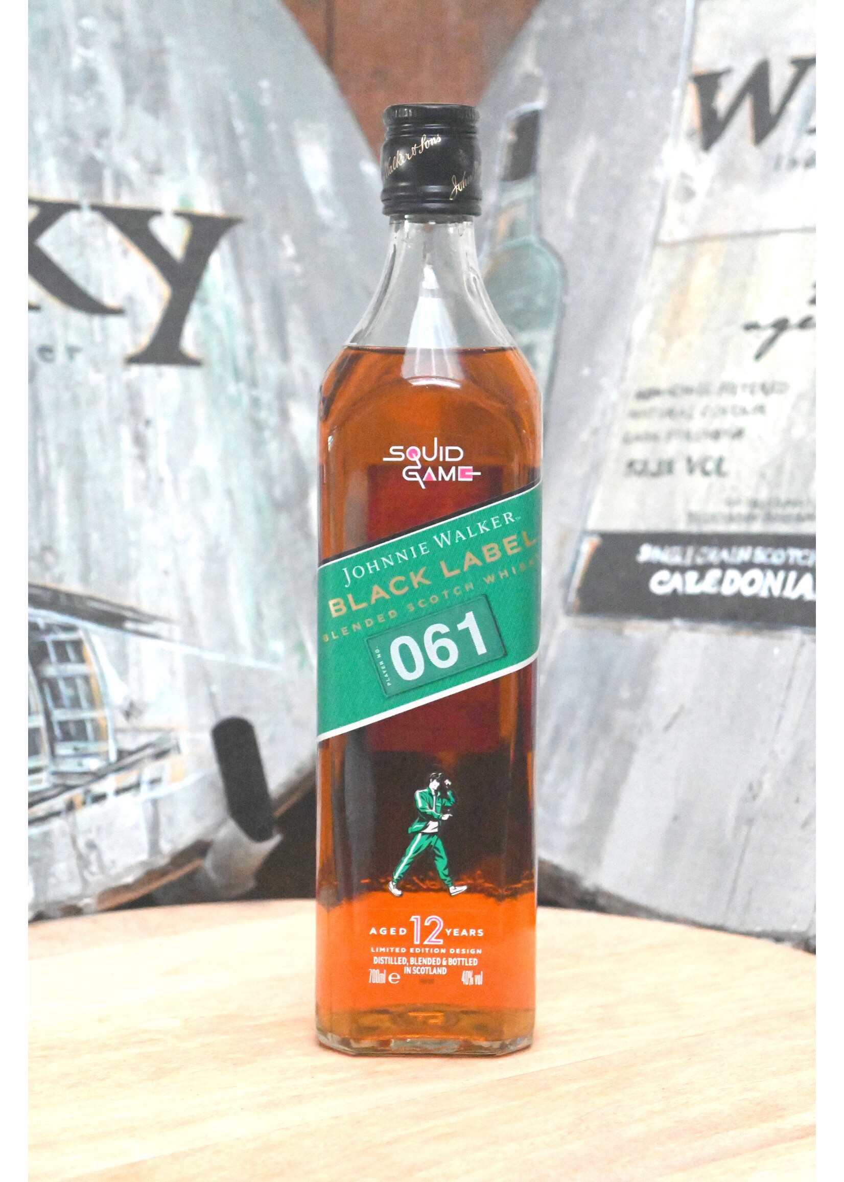 Johnnie Walker Black Label - Squid Game - player 061