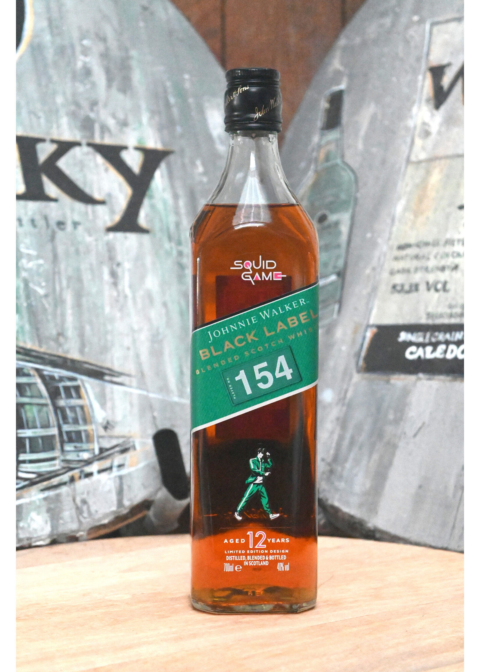 Johnnie Walker Black Label - Squid Game - player 154