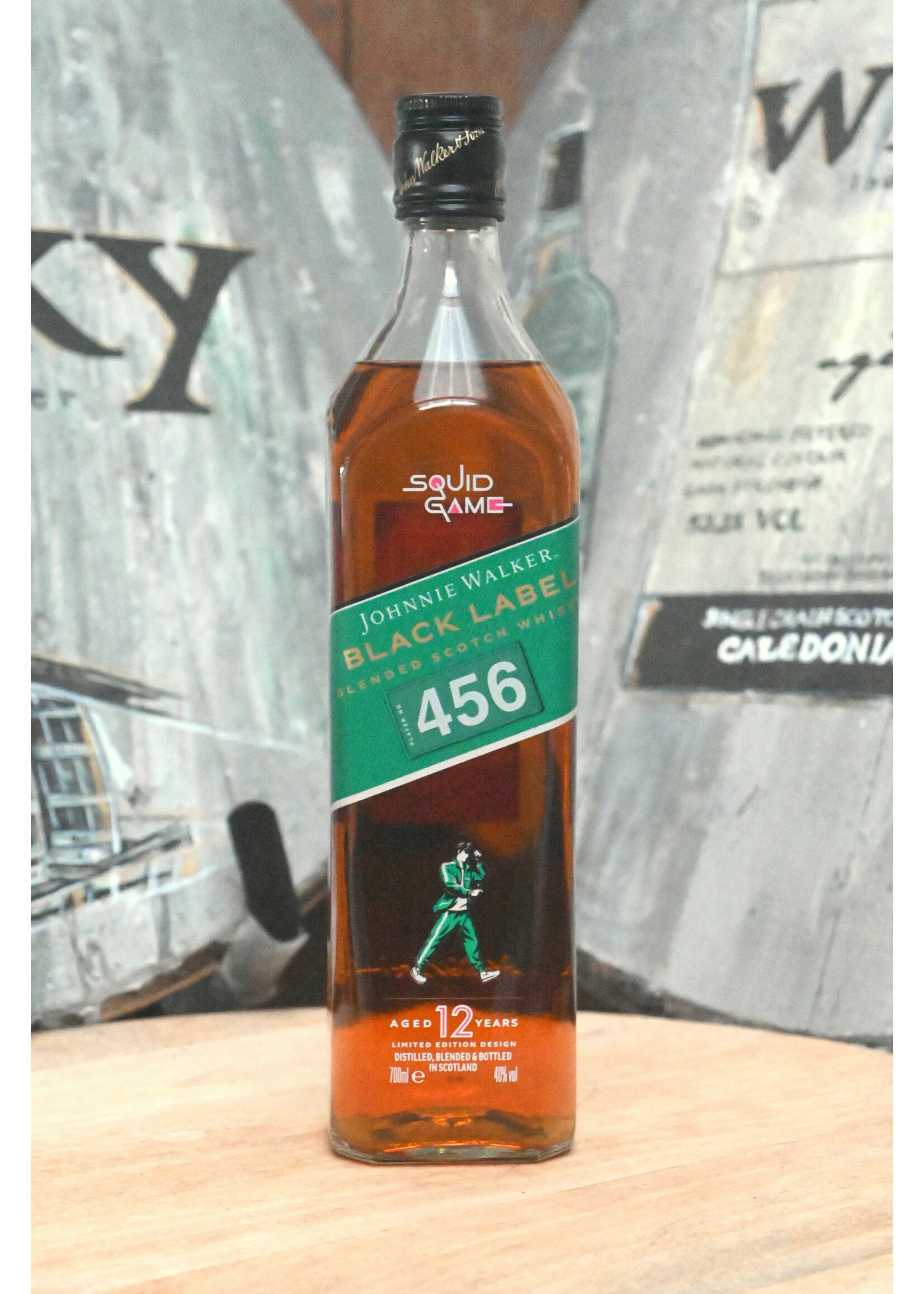 Johnnie Walker Black Label - Squid Game - player 456
