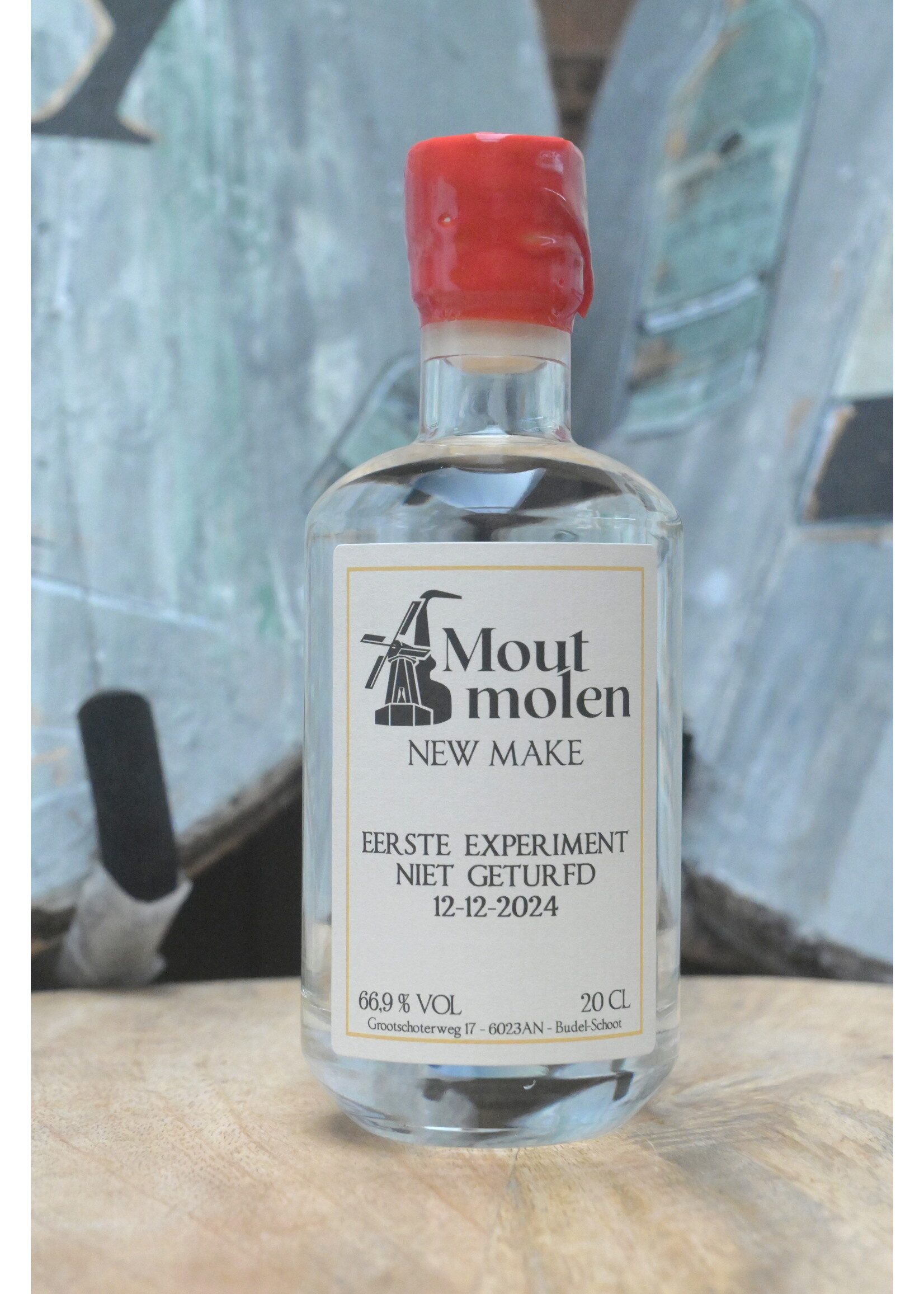 Moutmolen New-make experiment niet geturfd 12-12-2024