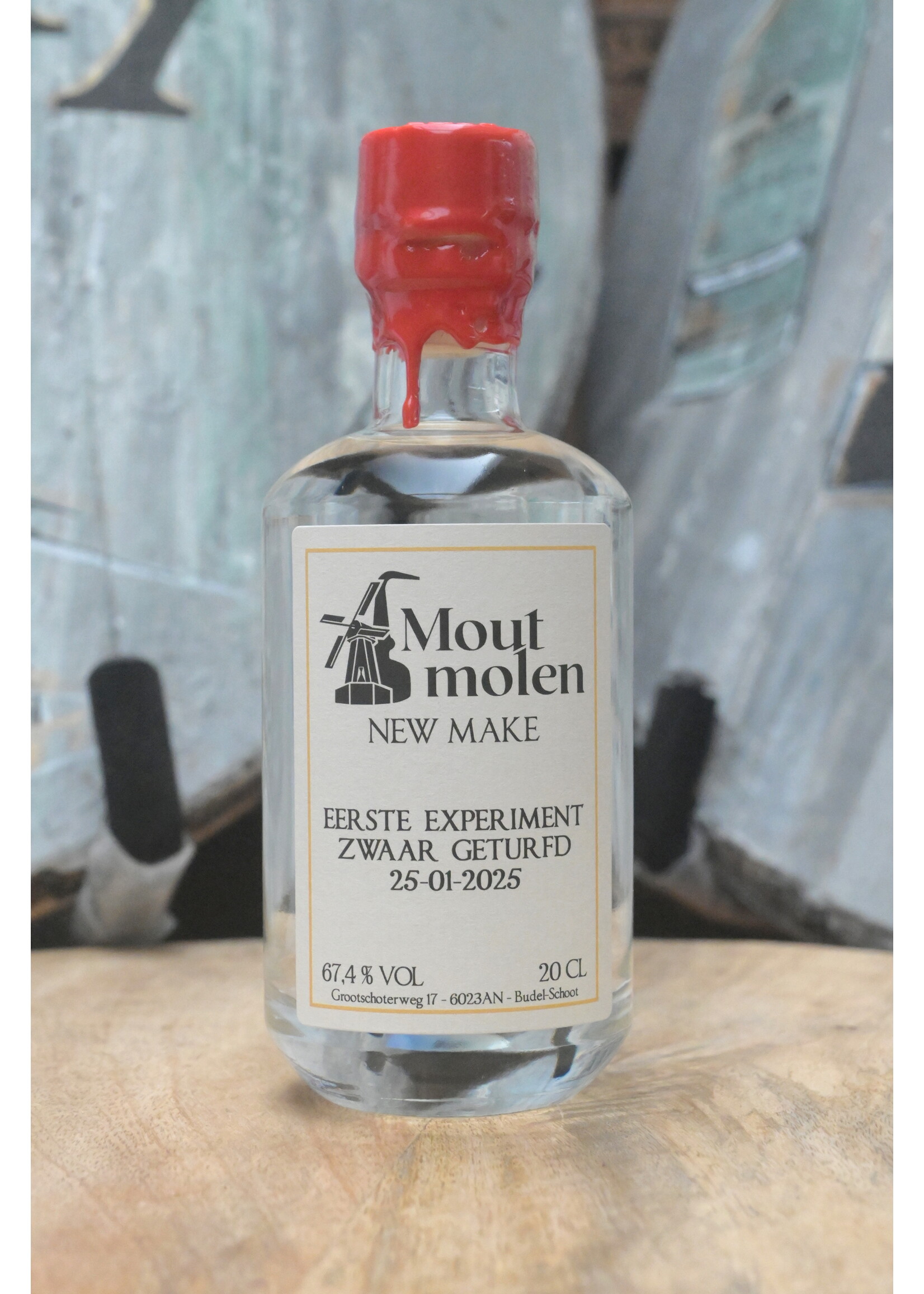 Moutmolen New-make experiment zwaar geturfd 25-01-2025