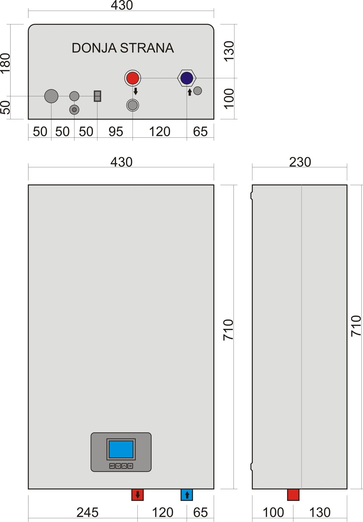 Mikoterm mTronic 7000 EU (12 kW) - Elektrischer Heizkessel