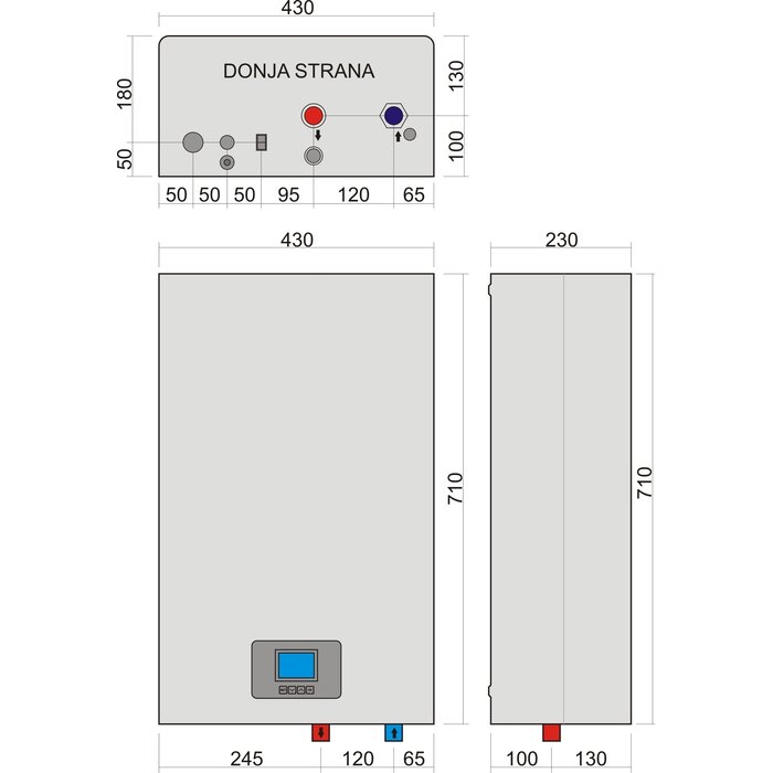 Mikoterm mTronic 7000 EU (24 kW) - Elektrische cv-ketel