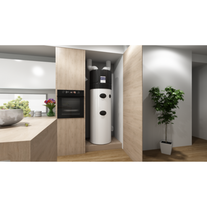 TESY Tesy AquaThermica HPWH 2.1 260 U 02 - 260L Warmtepompboiler (zonder warmtewisselaar)