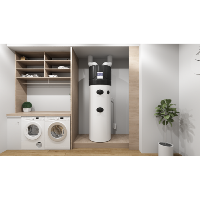 TESY Tesy AquaThermica HPWH 2.1 260 U 02 S - 260L Warmtepompboiler (met warmtewisselaar)