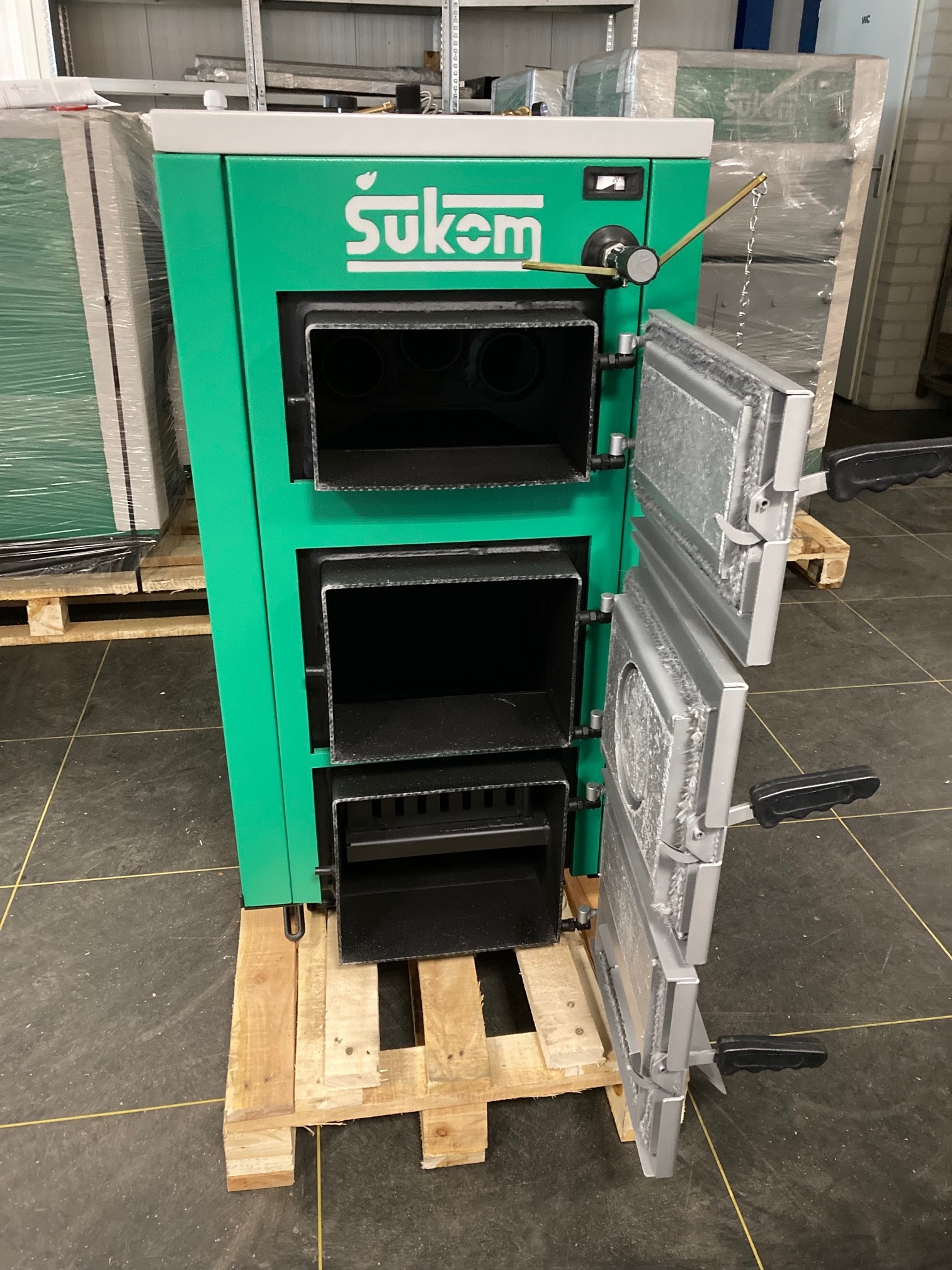 Sukom R25 (25 kW) - Houtketel