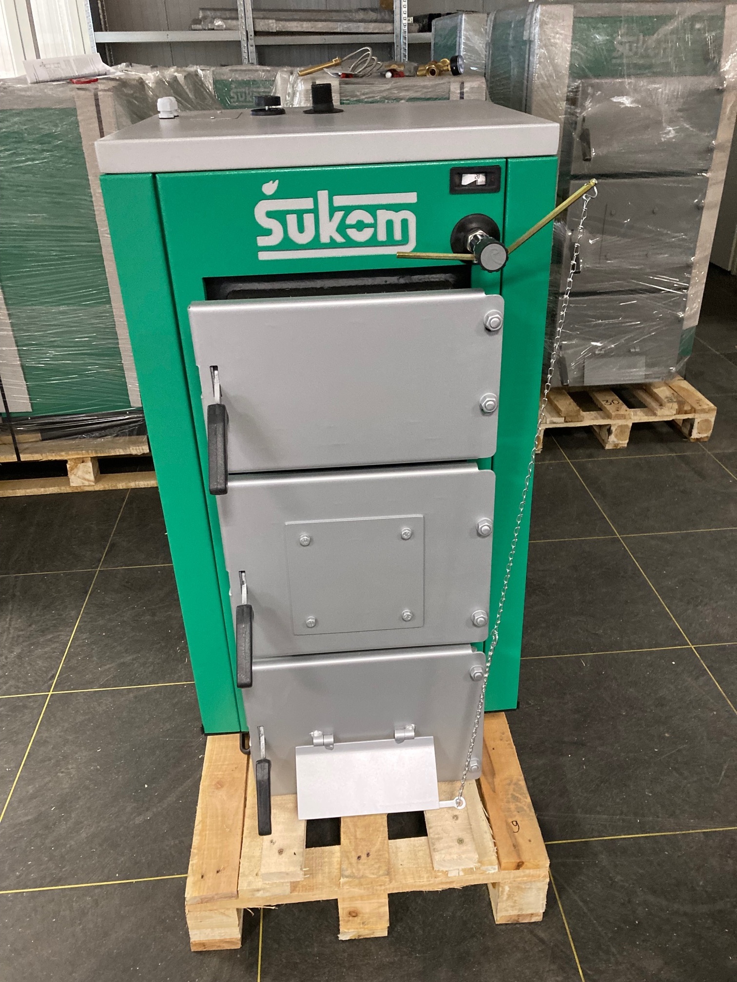 Sukom R80 (80 kW) - Houtketel