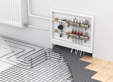 De combinatie vloerverwarming met een warmtepomp