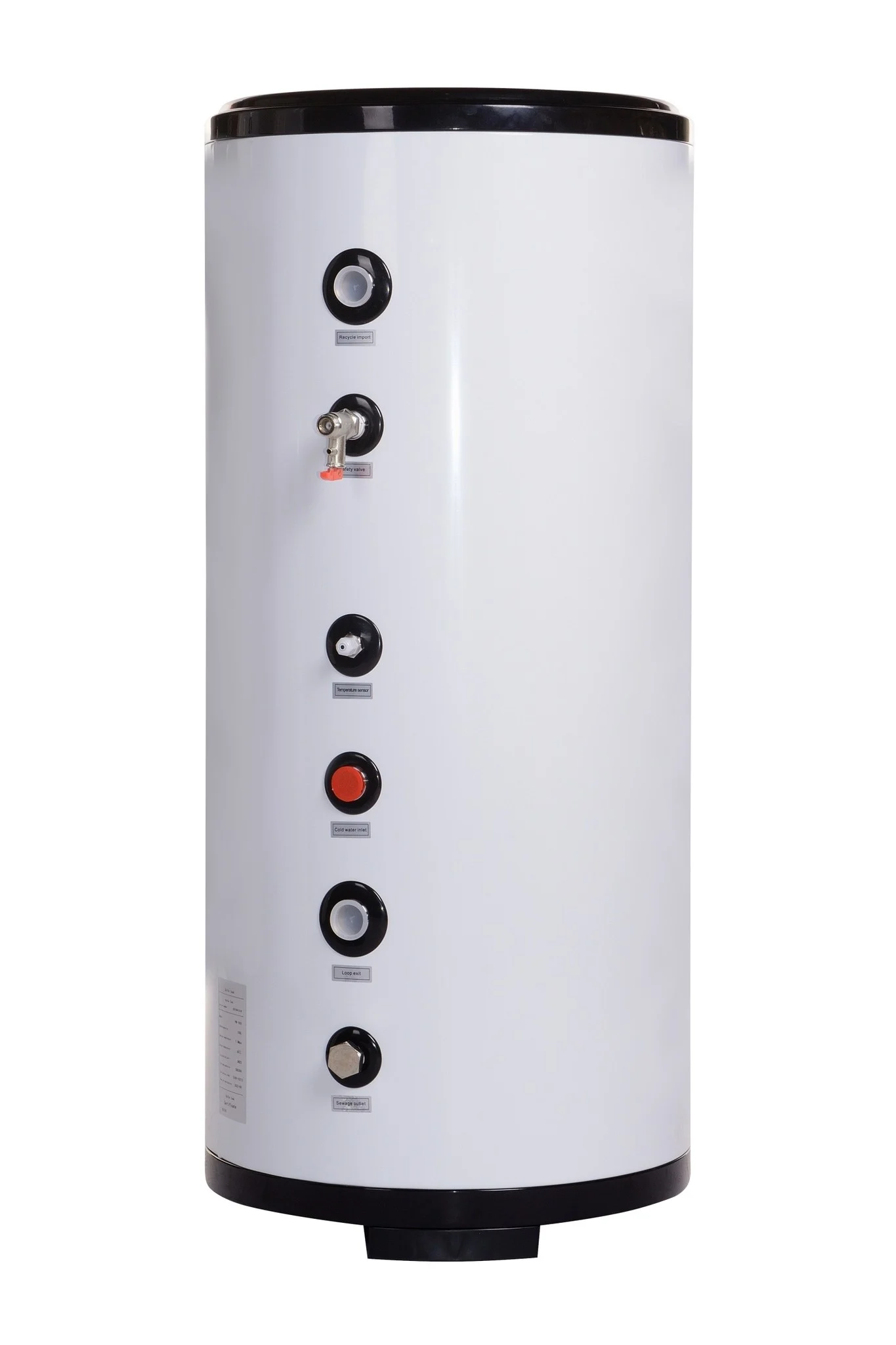 ALPS EXCLUSIVE AE-00100-BT - 100L Puffertank aus Edelstahl