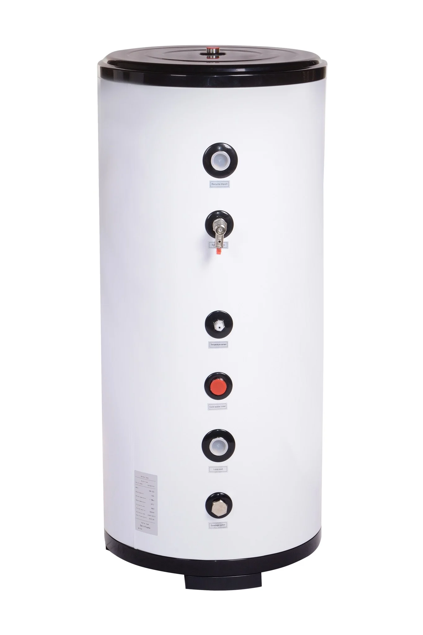 ALPS EXCLUSIVE AE-00150-BT - 150L RVS Buffervat