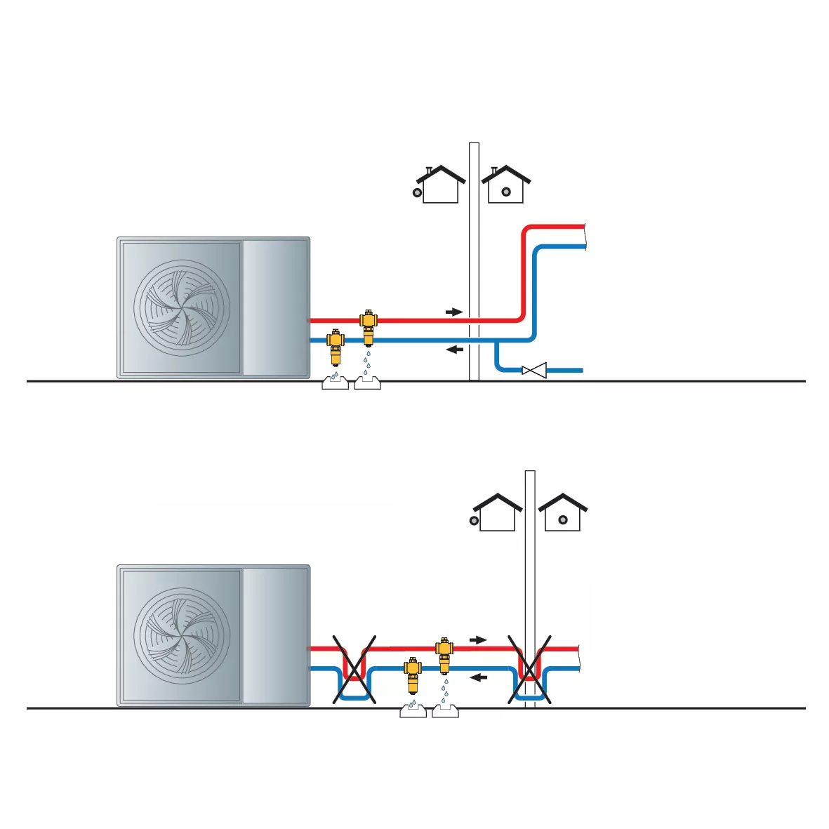 Caleffi Caleffi iStop 1″ - Warmtepomp Vorstbeveiligingsklep