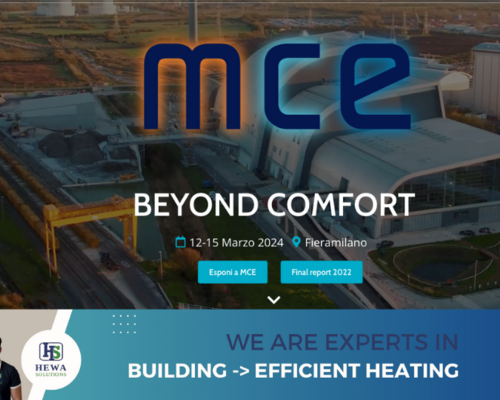 HeWa Solutions ontdekt de toekomst van comfort op de MCE beurs 2024 in Milaan